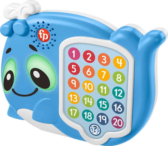Fisher Price Jucărie pentru Bebeluși Interactive Whale Linkimals cu muzică pentru 18++ Luni