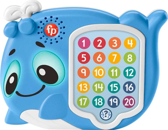 Fisher Price Jucărie pentru Bebeluși Interactive Whale Linkimals cu muzică pentru 18++ Luni