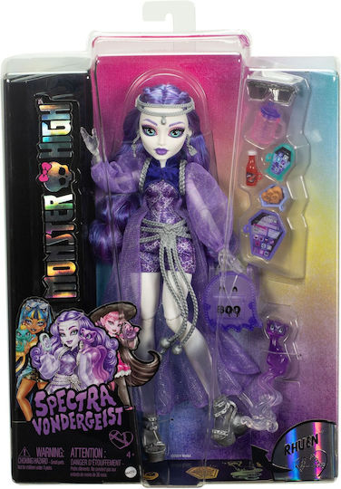 Mattel Spectra Vondergeist Doll, Rhuen Ferret and Accessories Кукла за 4+ години+ години