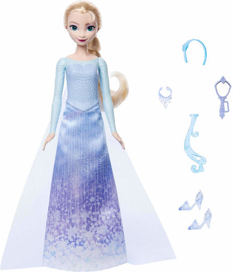 Mattel Disney Frozen Păpușă Fashion Spin&reveal Elsa Valul 2 Jbg59