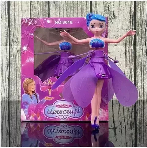 Flying Fairy in Purple Color