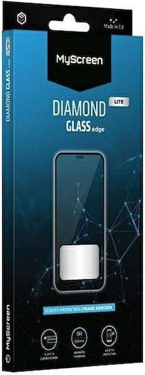 MyScreenPROTECTOR Diamond Glass Full Glue Full Face Tempered Glass Μαύρο (Motorola Edge 30 Pro)