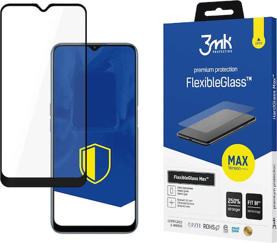 3MK FlexibleGlass Max 0.3mm Ceramic Full Face Tempered Glass (Oppo A16, A16s)