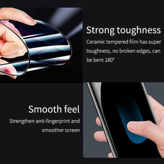 5D Full Face Tempered Glass Black ( 4G / A13 5G)