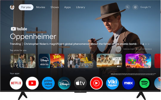 TCL Смарт Телевизор 65" 4K UHD QLED 65P79K HDR (2024)