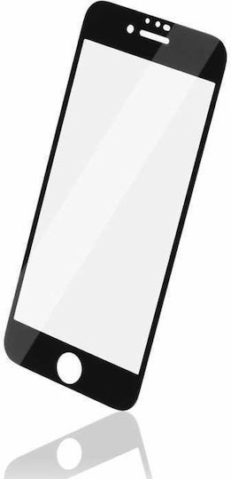 Naxius 9D Full Face Tempered Glass Μαύρο (iPhone SE 2022 / 2020 / 8 / 7)