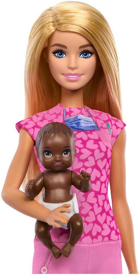 Barbie Set Păpuși Pediatru Pentru 3+ Ani