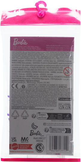 Barbie Haine pentru păpuși Rochie în dungi colorate cu ștampilă pentru 3+ ani+ Ani (Diverse modele) 1 buc