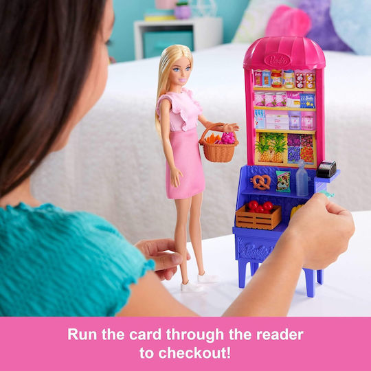Barbie Malibu Set de păpuși Malibu la Piață pentru 3+ ani+ Ani (Diverse modele) 1 buc