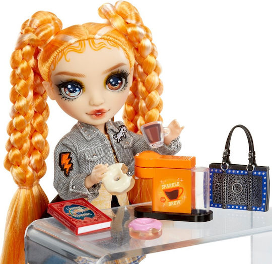 Mga Rainbow Highsparkle & Shine Fashion Dolls Clementine Orange