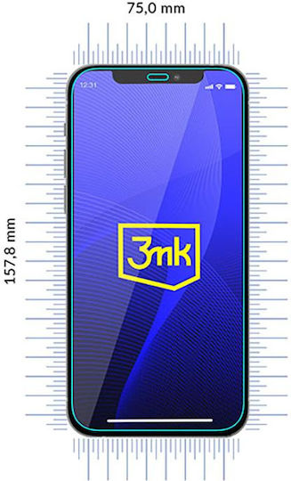 3MK Flexibleglass Ceramic Tempered Glass (iPhone 12 Pro Max)