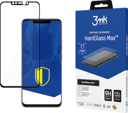 3MK HardGlass Max Full Face Tempered Glass (Huawei Mate 20 Pro)