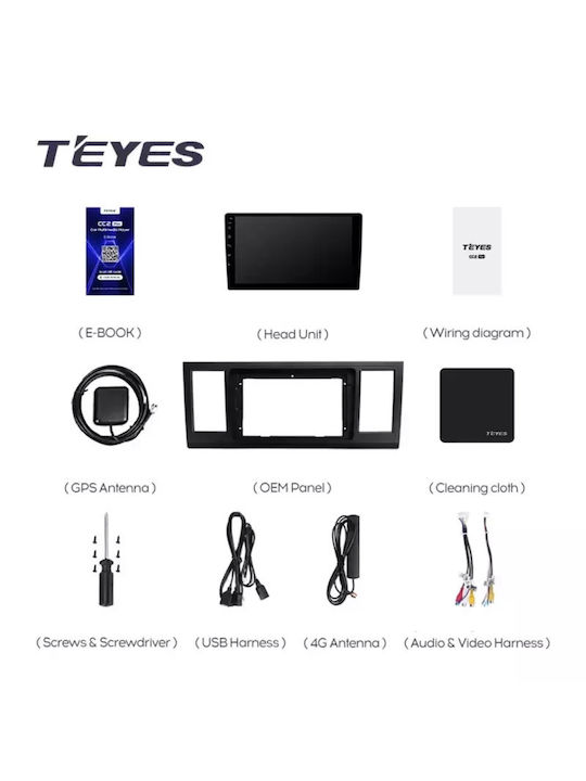 Teyes Sistem Audio Auto pentru Skoda Rapid Dodge Călătorie 2015-2020 (Bluetooth/USB/WiFi/GPS/Apple-Carplay/Android-Auto) cu Ecran Tactil 9"