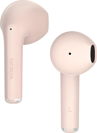 Nokia E3110 Earbud Bluetooth Handsfree Căști cu Rezistență la Transpirație și Carcasă de Încărcare Roz