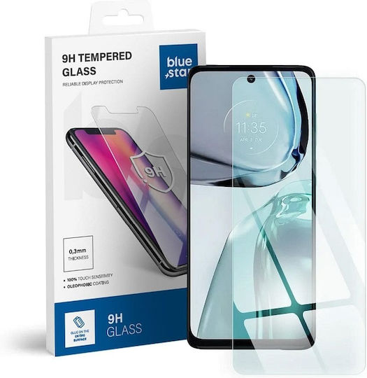 Blue Star Tempered Glass (Motorola Moto G62 5 G)