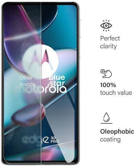 Blue Star Закалено стъкло за цялото лице (Motorola Edge 30 Pro)