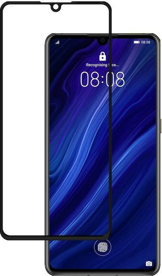 Пълно лепило Закалено стъкло за цялото лице (Huawei P30)