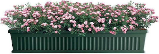 Bama Blumenkasten Kunststoff Dark green 40x18.5x16.5cm.