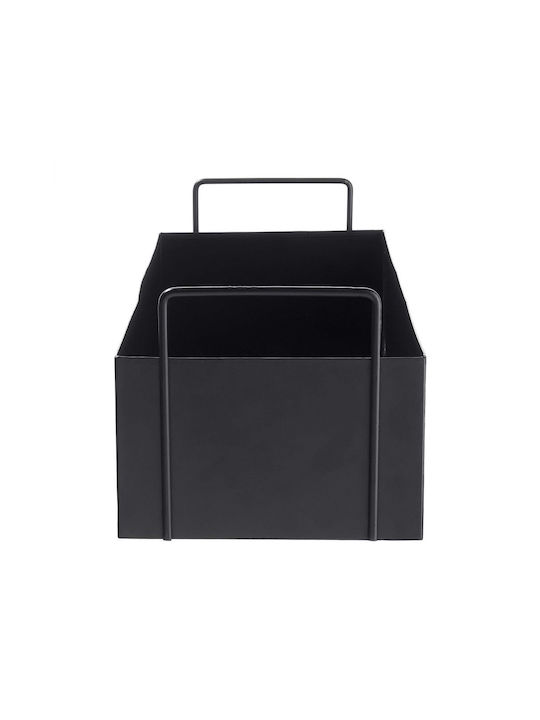 Butlers Planter Box Metallic Black 45x17cm.