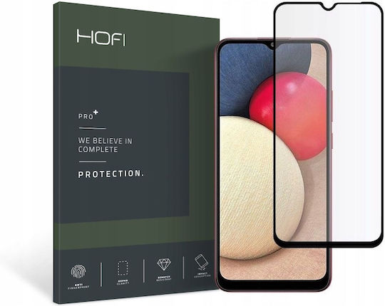 Hofi Pro+ Black 3D Full Face Tempered Glass (Galaxy A03s)