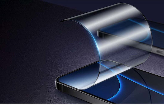 Baseus Porcelain 0.3mm Vollflächig gehärtetes Glas 2Stück Schwarz (iPhone 13 Pro Max) SGQP030201