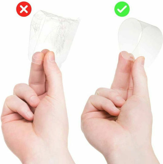 Wozinsky Flexi Nano Full Face Tempered Glass Μαύρο (Huawei Y5p)