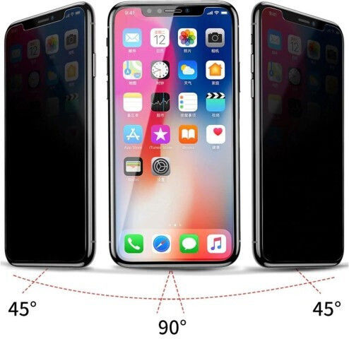 3D Full Glue Privacy Full Face Tempered Glass Black (Galaxy A36)