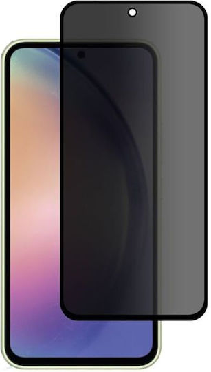 Privacy Full Face Tempered Glass (Galaxy A54)