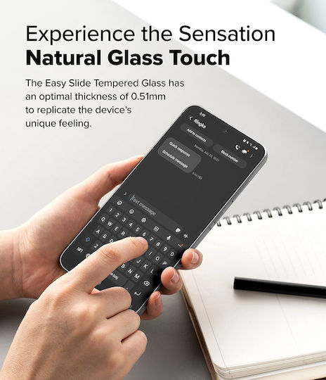 Ringke Easy Slide Tempered Glass 2pcs (Galaxy A56)