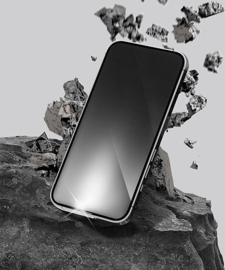 Forcell Ultra Clear Закалено стъкло Черен (Galaxy A05s)