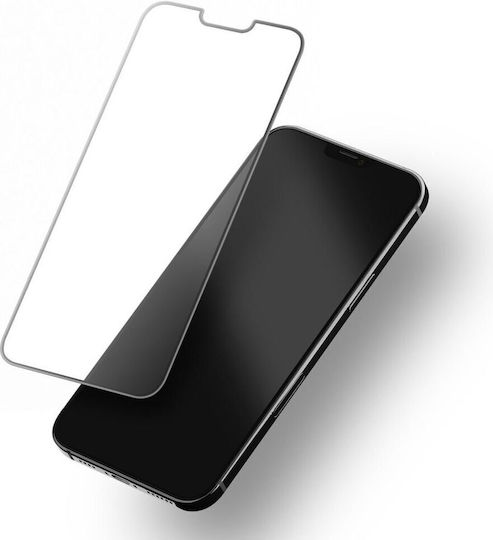 Forcell Ultra Clear Gehärtetes Glas Schwarz (Galaxy A14)