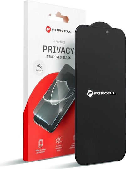 Forcell Privacy Tempered Glass Black (iPhone 14 Pro)