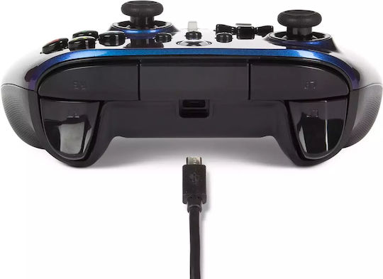 PowerA Enhanced Nebula V2 Cu fir Gamepad pentru PC / Xbox One / Xbox Series Albastru