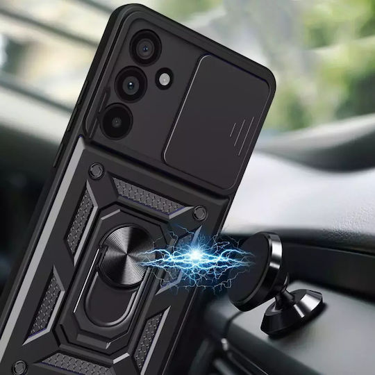 Tech-Protect CAMSHIELD PRO Back Cover Πλαστικό / Σιλικόνης Μαύρο (Samsung Galaxy A56 5G)