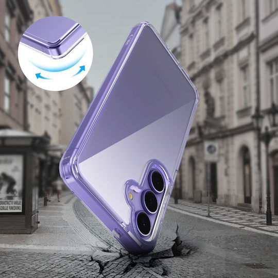 Tech-Protect Flexair Hybrid Back Cover Plastic / Silicone Transparent (Galaxy A36)
