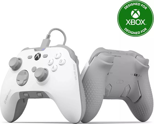SCUF Valor Pro Wired Gamepad with Hall Effect Sticks for PC Xbox One Xbox Series White