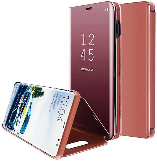 Oem Clear View Stand Cover Rose Gold Xiaomi Redmi 6 Pro A2 Lite