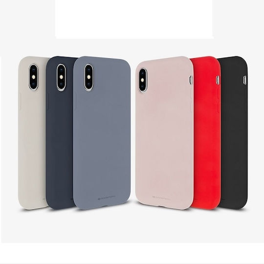 Mercury Задна корица Силикон Черен (Galaxy A04s)