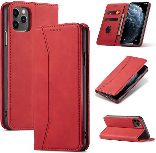 Bodycell Book Synthetic Leather / Leather Red (Redmi Note 14 Pro+)