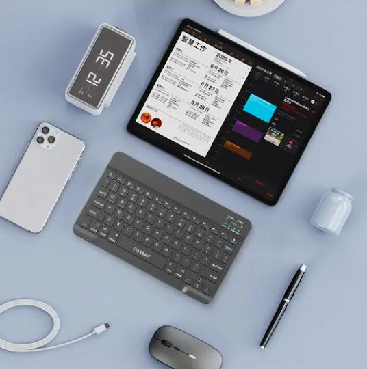 Earldom ET-KB6 Fără fir Bluetooth Doar tastatura pentru Tabletă Engleză US