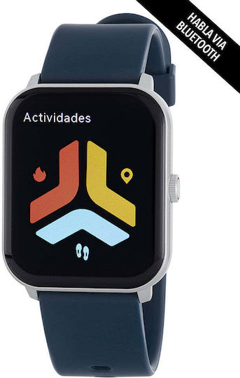 Marea B59009/2 Smartwatch mit Pulsmesser (Blau)