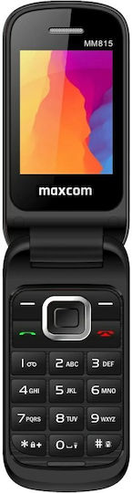 MaxCom MM815 Dual SIM Κινητό με Μεγάλα Κουμπιά Μαύρο