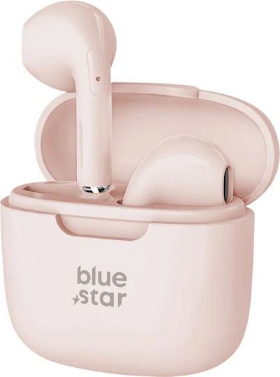 Blue Star FI7 In-Ear Bluetooth-Freisprecheinrichtung Kopfhörer mit Ladeetui Rosa