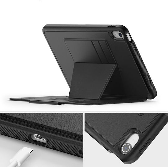 Tech-Protect Sc Pen Флип капак Устойчив Черен (iPad 10.9” 10/2022, iPad 11” 11/2025)