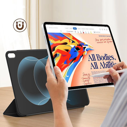 Tech-Protect Smartcase Флип капак Черен (iPad Air 13” 1 / 2 / 2024-2025)