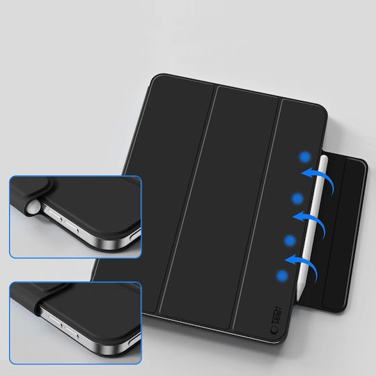Tech-Protect Smartcase Флип капак Черен (iPad Air 13” 1 / 2 / 2024-2025)