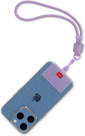 Smartphone Lanyard Always Together Wrist Lilac Legami Phwb0002