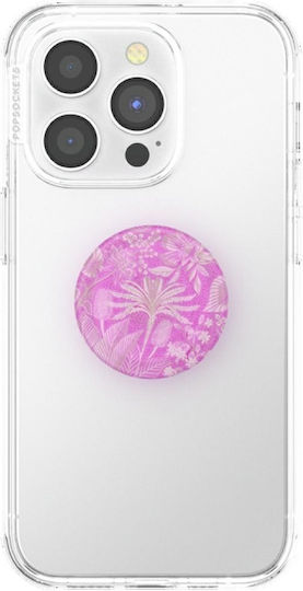 Popsockets Popgrip Expandable Base Grip A Replaceable Top Smartphones Tablets Vivid Pink