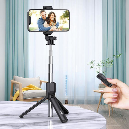 KSC-1143 Selfie Stick with Bluetooth Black