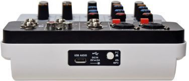 Citronic Q-PAD Analog Mischpult 2 Kanäle mit Phantom Power & 2 XLR-Eingänge & Bluetooth